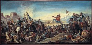 Wojna Wenecko-Austro-Osmańska (trzecia wojna austriacko-osmańska lub siódma wojna wenecko-osmańska) „”Bitwa między Wenecjanami a Turkami na Korfu, Grecja
