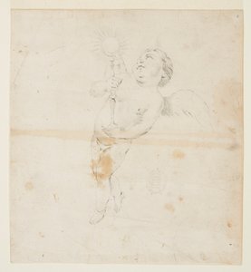 Anioł niosący monstrancję autorstwa Francesco Solimena
