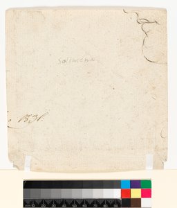 Rysunek na odwrocie papieru (verso), przed 1747 (grafit na papierze) [patrz 5938251] autorstwa Francesco Solimena