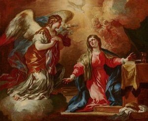 Zwiastowanie autorstwa Francesco Solimena