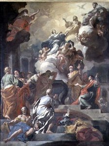 Wniebowzięcie Najświętszej Maryi Panny autorstwa Francesco Solimena