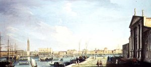 Bacino di San Marco, z Pałacem Dożów i Riva degli Schiavoni (XVIII wiek)