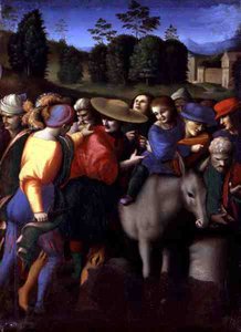 Odzyskanie skradzionego kubka, z „Opowieści Giuseppe Ebreo” (tempera na panelu)