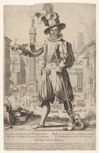 Giovanni Alto Johann Alten, Ioannes Altus stojący na Kwirynale w Rzymie, z nim...,