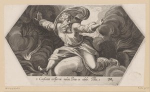 Bóg oddziela światło od ciemności Obrazy w loggii Rafaela (tytuł serii) La Sacra Genesi (tytuł serii)
