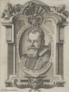Portret Galileusza Galilei, 1613. autorstwa Francesco Villamena
