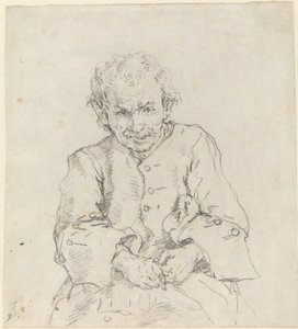 Siedzący chłop autorstwa Francesco Zuccarelli