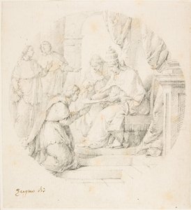 Angelo Maria Querini Kardynał stworzony przez Benedykta XIII, 1709-87.