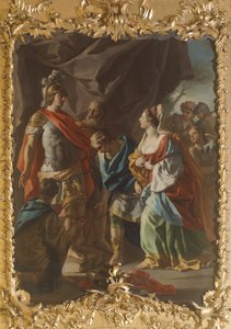 Historie Aleksandra, Francesco De Mura (1696-1782) autorstwa Francesco de Mura