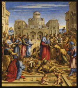 Jana Miłosiernego w Aleksandrii autorstwa Francesco di Bernardo de Vecchi Santacroce