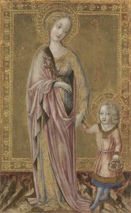 Św. Dorota i Dzieciątko Chrystus, ok. 1460