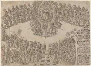 Sąd Ostateczny autorstwa Francesco di Lorenzo Rosselli after Fra Angelico