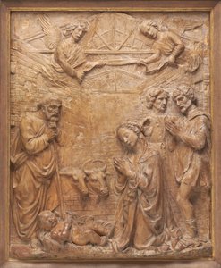 Adoracja pasterzy autorstwa Francesco di Simone Ferrucci