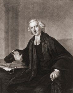 Williama Romaine’a. Portret. (wydrukować) autorstwa Francis (after) Cotes