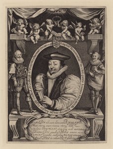 John Williams, biskup Lincoln, później arcybiskup Yorku, c1621 (rycina) autorstwa Francis (after) Delaram