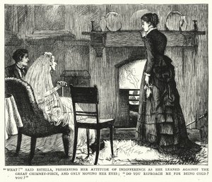 Ilustracja do wielkich nadziei autorstwa Charlesa Dickensa (rycina) autorstwa Francis Arthur Fraser