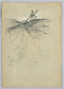 Wiatrak autorstwa Francis Augustus Lathrop
