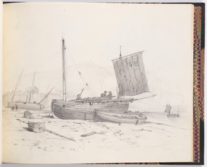 Łodzie rybackie autorstwa Francis Augustus Lathrop