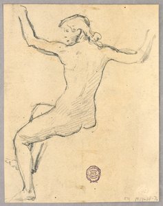 Szkic do „Nocy” autorstwa Francis Augustus Lathrop