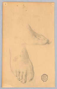 Studium stóp autorstwa Francis Augustus Lathrop