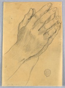 Studium rąk autorstwa Francis Augustus Lathrop
