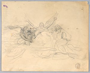 Oddawanie czci aniołom autorstwa Francis Augustus Lathrop