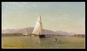 Hudson w Tappan Zee, 1876