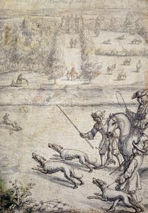 Coursing the Hare, ilustracja do pubu „The Gentleman
