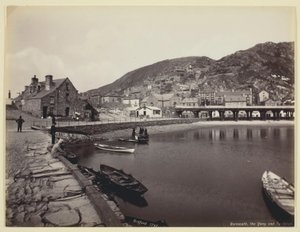 Barmouth, Quay i Ty Gwyn autorstwa Francis Bedford