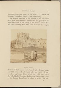 Zamek Chepstow autorstwa Francis Bedford