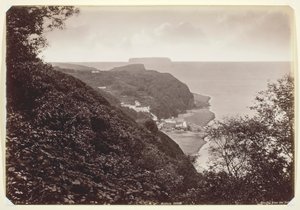 Clovelly z Hobby, 186094. autorstwa Francis Bedford