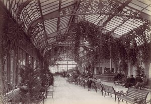 Ilfracombe, wiktoriańska promenada, lata 70. XIX wieku. autorstwa Francis Bedford