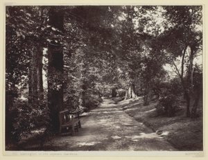 Leamington, w Ogrodach Jephson autorstwa Francis Bedford