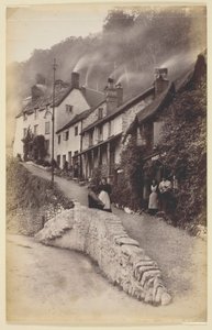 Lynmouth, Wzgórze Marsowe, 186094. autorstwa Francis Bedford