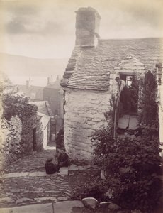 Stary Barmouth, lata 70. XIX wieku. autorstwa Francis Bedford