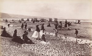 Architektura plażowa, lata 60. XIX wieku. autorstwa Francis Bedford