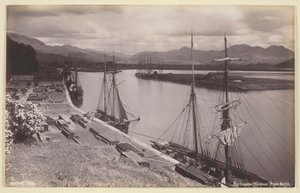 Port Porthmadog od północy, 186094. autorstwa Francis Bedford