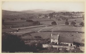 Vale of Clwyd z zamku Denbigh autorstwa Francis Bedford