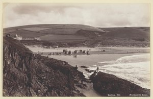 Piaski Woolacombe, 186094. autorstwa Francis Bedford