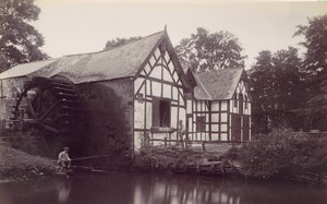 Wrexham, Rossett Mill, lata 70. XIX wieku.