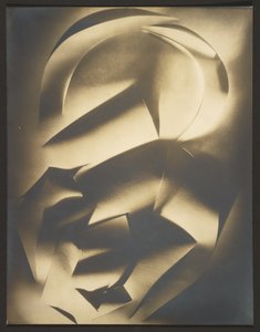 [Abstrakcja z ciętego papieru] autorstwa Francis Bruguière