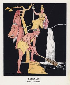 Hercules, Lord Roberts (kolor lito) autorstwa Francis Carruthers Gould
