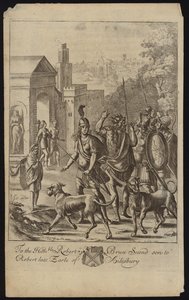Evander i Aeneas w Palentium