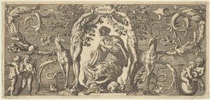 Słuch Słuch, z Five Senses Five Senses, ca. 1655 autorstwa Francis Cleyn