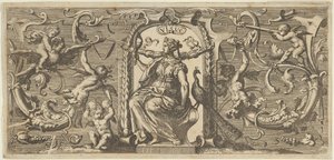 Wzrok Visus, z Five Senses Five Senses, ca. 1655