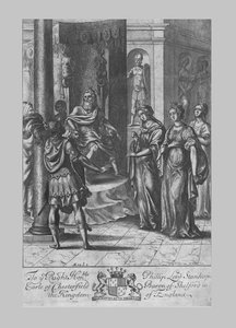 Turnus przed Latinusem, początek XVII wieku.