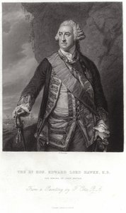 Portret Edwarda, Lorda Hawke autorstwa Francis Cotes
