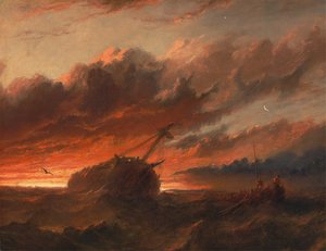 Wrak statku autorstwa Francis Danby