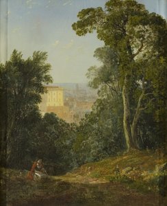 Widok na Bristol z Leigh Woods, ok. 1822 (olej na desce) autorstwa Francis Danby