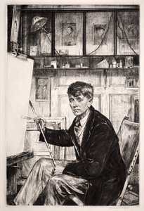 Charles Cundall autorstwa Francis Dodd